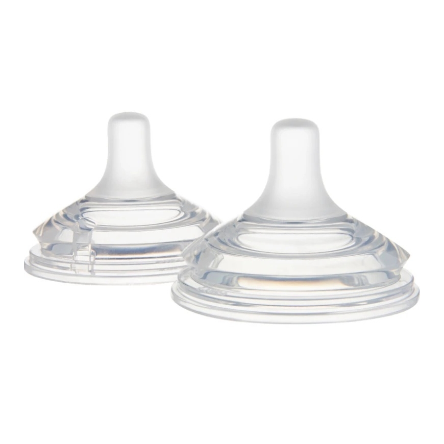 CANPOL BABIES pacifier NATURAL SHAPE Anti-colic, very slow flow, 0m+, 2 pcs., 21/750 – 2