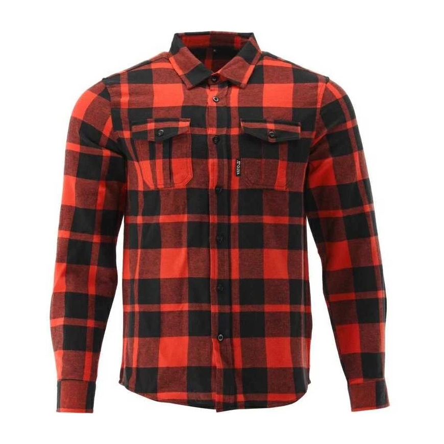 Yato Toya Sa Poland Men's Flannel Shirt Red | 100% Cotton | Size L (YT-78802)