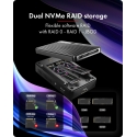 ICY BOX Heart RAID 2818 RAID & DockingStation for 2x M.2 NVMe SSD ICY BOX Heart RAID 2818 RAID & DockingStation for 2x M.2 NVMe SSD