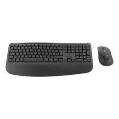 Logitech Signature Comfort Plus MK880 klaviatūra ir pelė, juoda