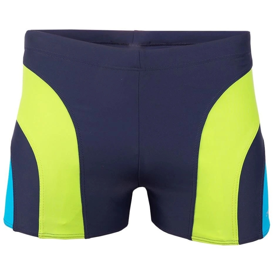 Crowell Sykes men's swim trunks col.02 dark blue-green-blue (3XL) – 2