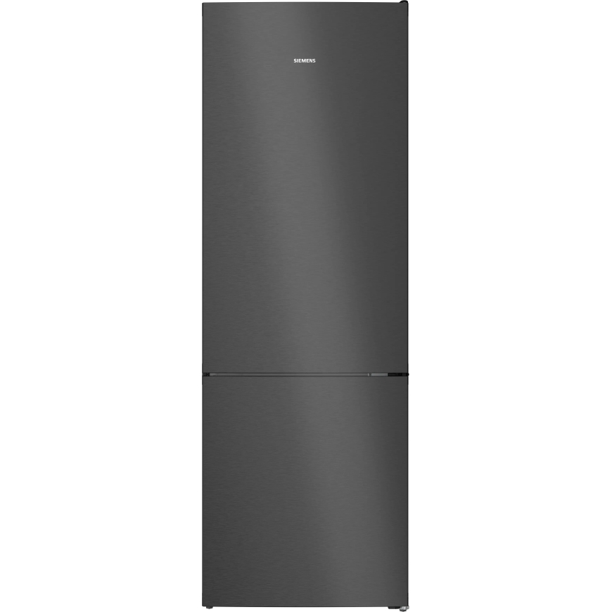 Siemens KG49NVXDG iQ300 ledusskapis-saldētava, melnā nerūsējošā tērauda, 2 m