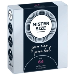 Mister Size 64mm pakend 3 tk