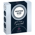 Mister Size 64mm pakend 3 tk Mister Size 64mm pakend 3 tk