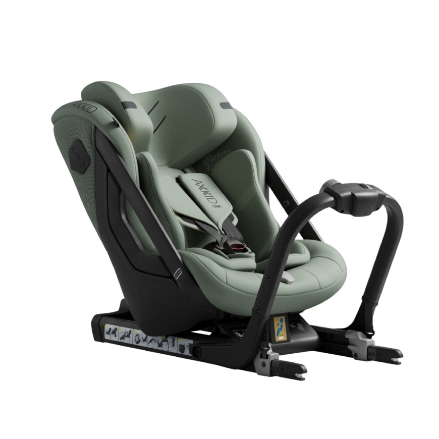 Автокресло Axkid One 3, 61–125 см, Nordic Bloom Green