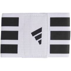 adidas Real Madrid kapteiņa aproce balta un melna KR7574 (pieaugušajiem M/L)
