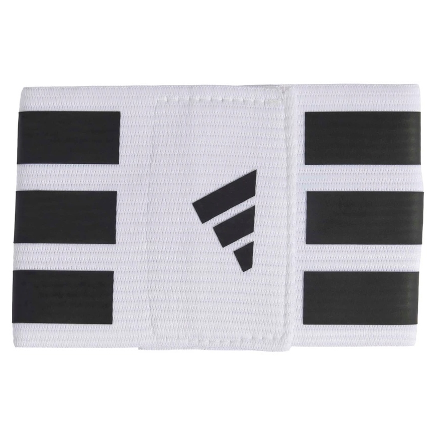 adidas Real Madrid kapteiņa aproce balta un melna KR7574 (pieaugušajiem M/L)