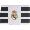 adidas Real Madrid kapteiņa aproce balta un melna KR7574 (pieaugušajiem M/L) adidas Real Madrid kapteiņa aproce balta un melna KR7574 (pieaugušajiem M/L)