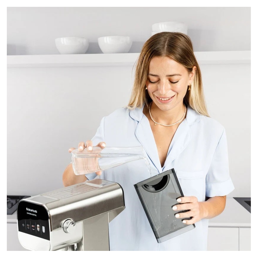 Taurus Euforia digitaalinen espresso-kone, 1350 W, 20 bar, mäntytyyppi – 3