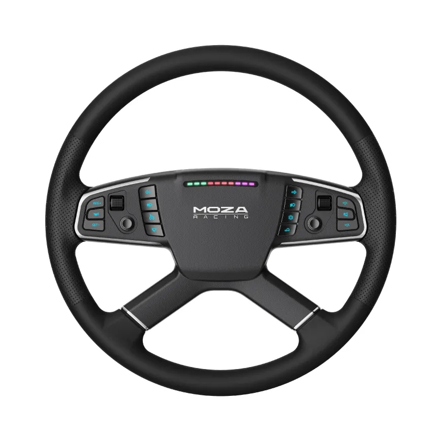 Moza Racing TSW Truck Wheel Musta Ohjauspyörä PC