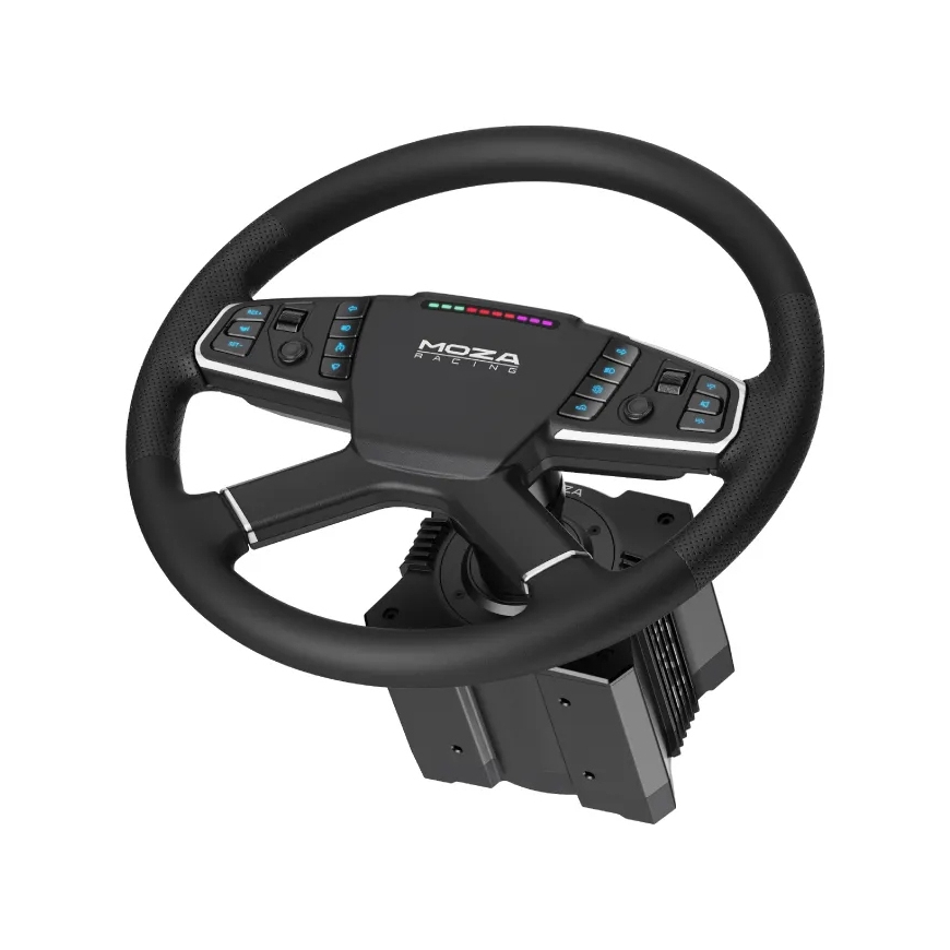 Moza Racing TSW Truck Wheel Juoda Vairas PC – 2