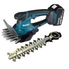 Makita bezvadu zāles šķēres DUM604RFX, 18 volti (zils / melns, L