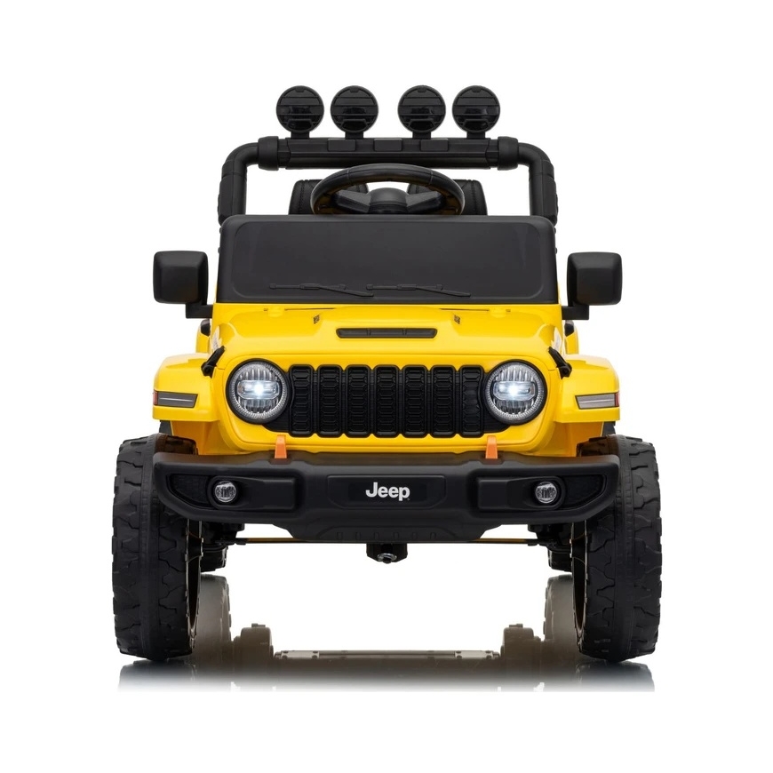 Lean Cars 24 V Yellow Battery-Powered Car – 4