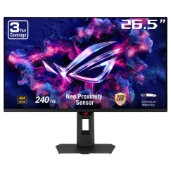 ASUS ROG Strix OLED XG27AQDMG tietokoneen litteä näyttö 67,3 cm (26.5") 2560 x 1440 pikseliä Wide Quad HD LCD Musta