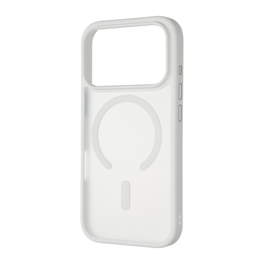 FoneKit MagSafe Soft Touch чехол, iPhone 18 Pro Max / 17 Pro Max, белый – 4