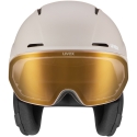 UVEX Horizon V MAG valge matt suusakiiver, suurus 56–59