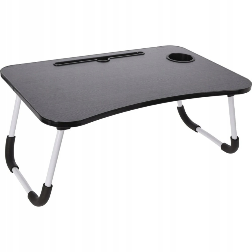 Koopman Breakfast Table for Bed Foldable Black Tray 40x60x26cm – 2