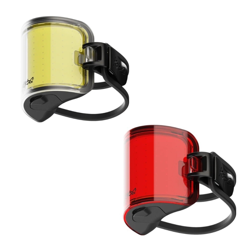 Knog Cobber Mini Twinpack, front and rear light set for bike – 2