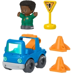 Small Figure Set with Car, Figure and Accessories - Roadside Assistance