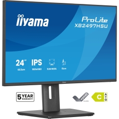 iiyama ProLite XB2497HSU-B1 tietokoneen litteä näyttö 60,5 cm (23.8") 1920 x 1080 pikseliä Full HD L