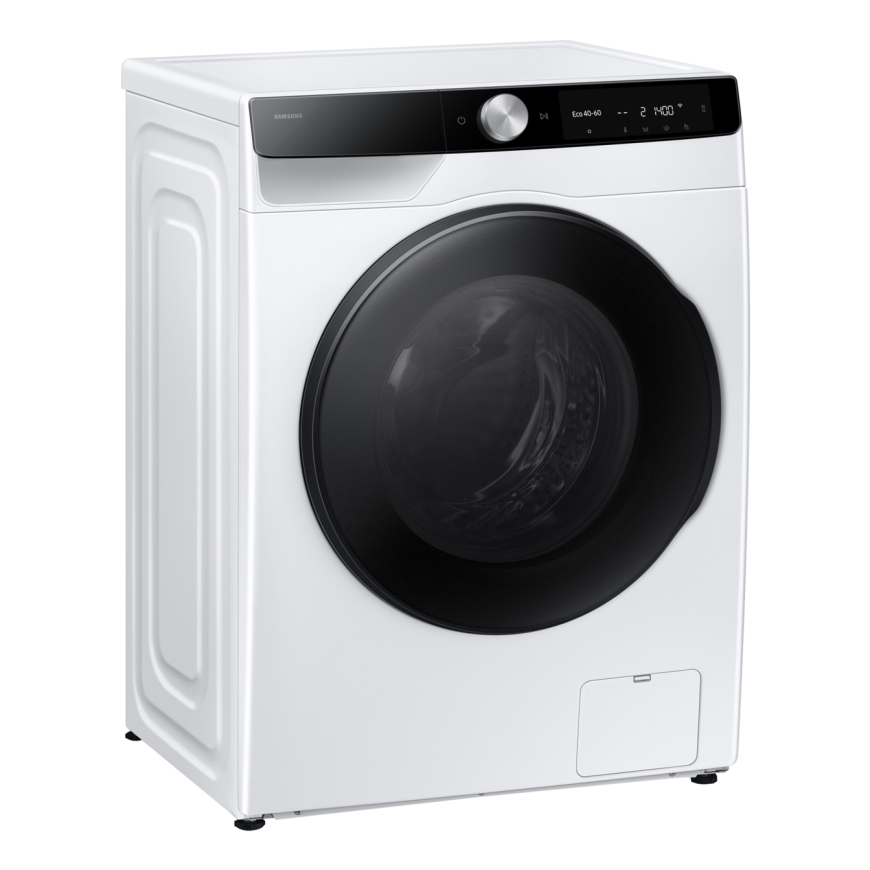 Samsung WD90DG6G94BK стирально-сушильная машина Отдельно стоящий Фронтальная загрузка Белый – 2