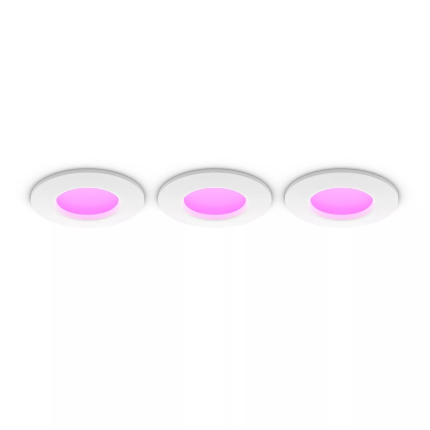 Philips Hue Slim recessed light, S, white, 3 pcs – 2