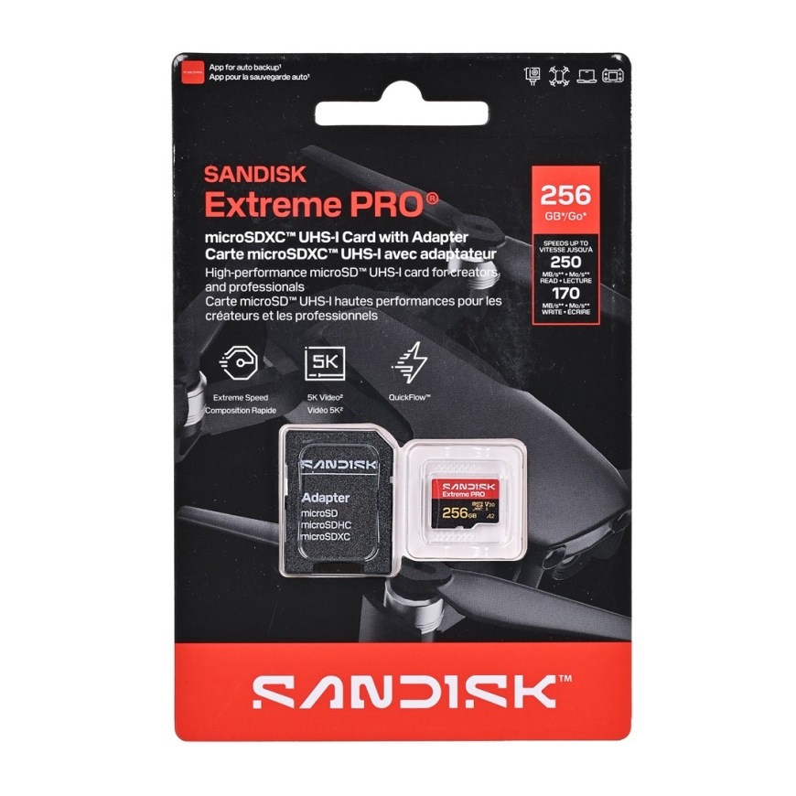 Sandisk Extreme PRO microSDXC UHS-I 256 GB SDSQXCJ-256G-GS6MA