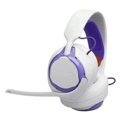 JBL Quantum 250 Austiņas Vadu Speļu Lillā, Balts