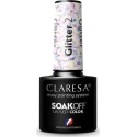 Claresa Claresa Claresa Soak Off UV/LED Glitter hibridinis lakas 2 5g Claresa Claresa Claresa Soak Off UV/LED Glitter hibridinis lakas 2 5g