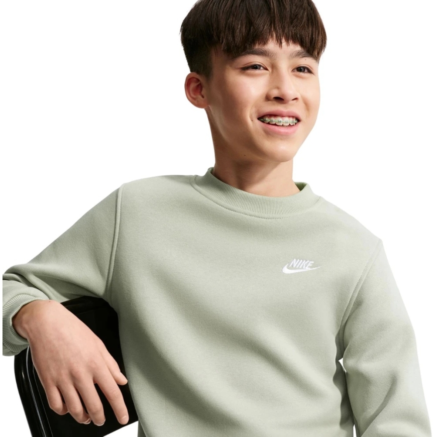 Laste Nike Sportswear Club Fleece sviiter, helesinine – 5
