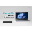 i-tec Universal Intelligent Dual Display Docking Station + Power Delivery 100W