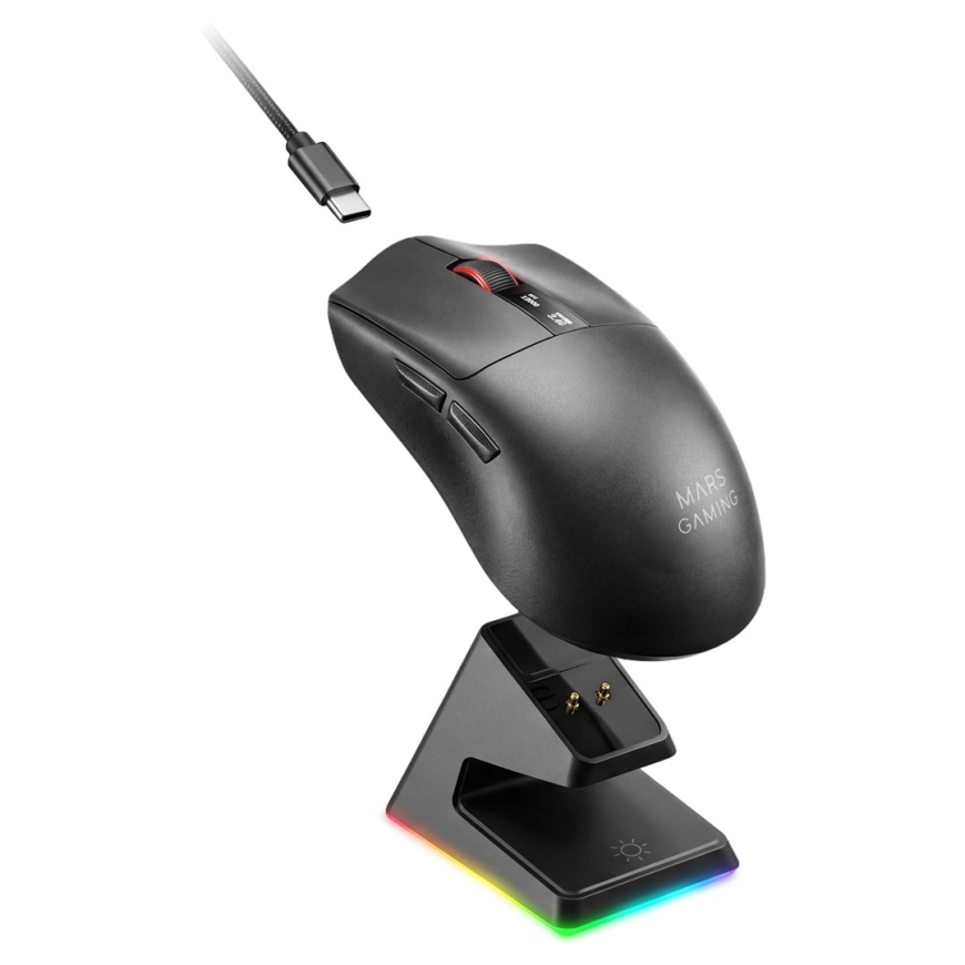 Mars Gaming MMWELITE pele Labā roka Bluetooth Optiskā 20000 DPI – 2