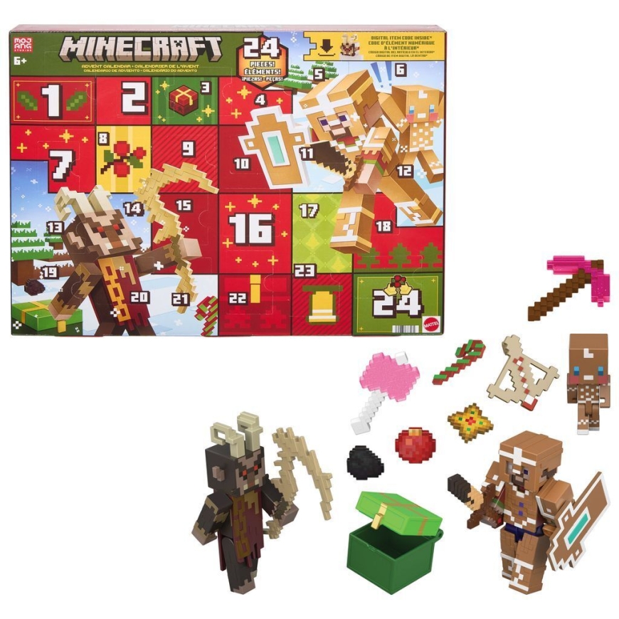 Minecraft Ziemassvētku kalendārs 2026 – 2