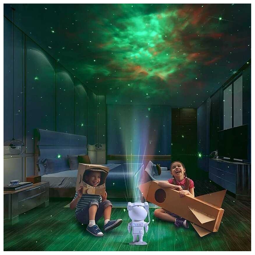 Riff Astronaut projektors LED lampa ar tālvadības pulti – 3
