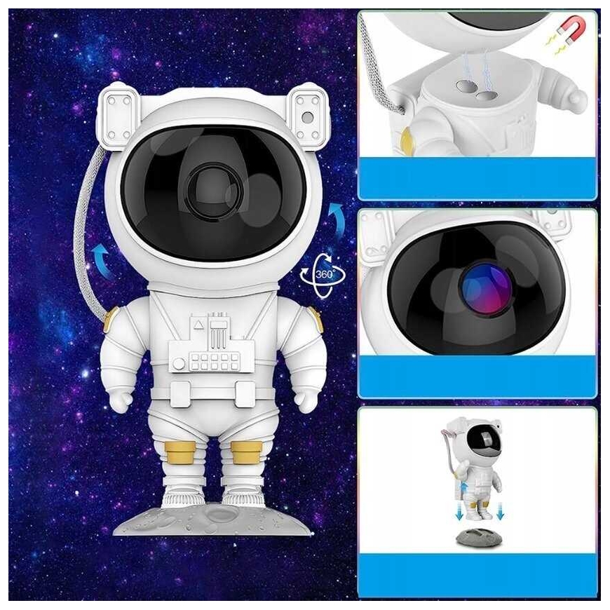 Riff Astronaut Projector LED lamp with remote controle – 4