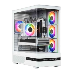 MODECOM Volcano Volcano AQ200 ARGB Midi Valge