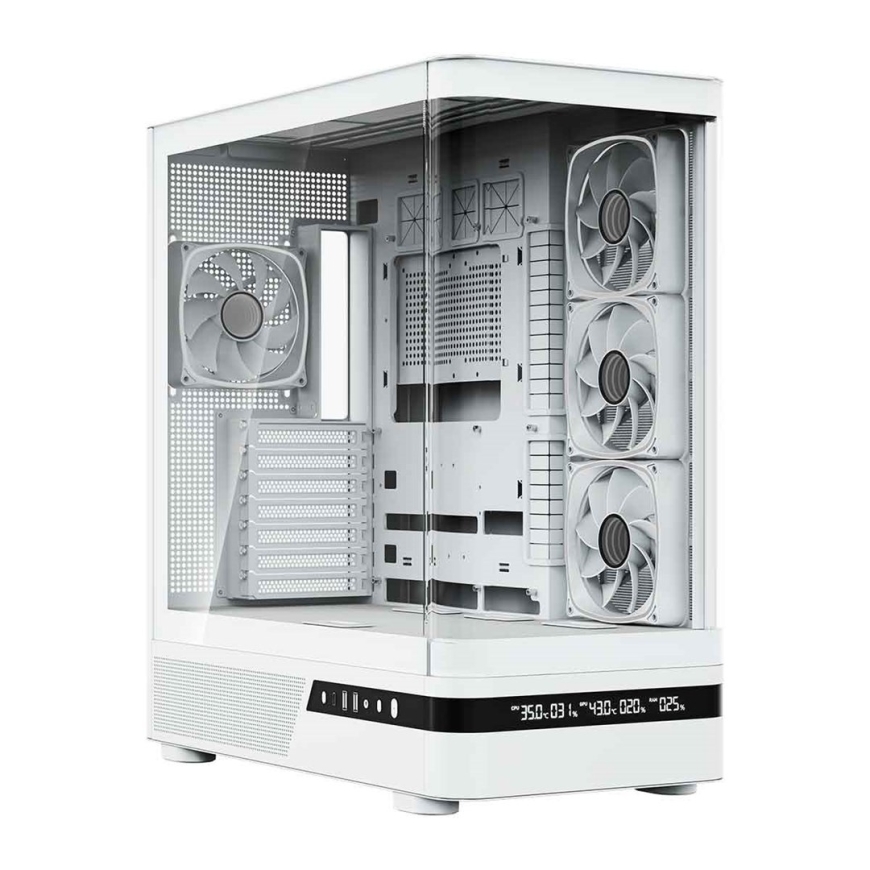 MODECOM Volcano Volcano AQ200 ARGB Midi Valge – 5