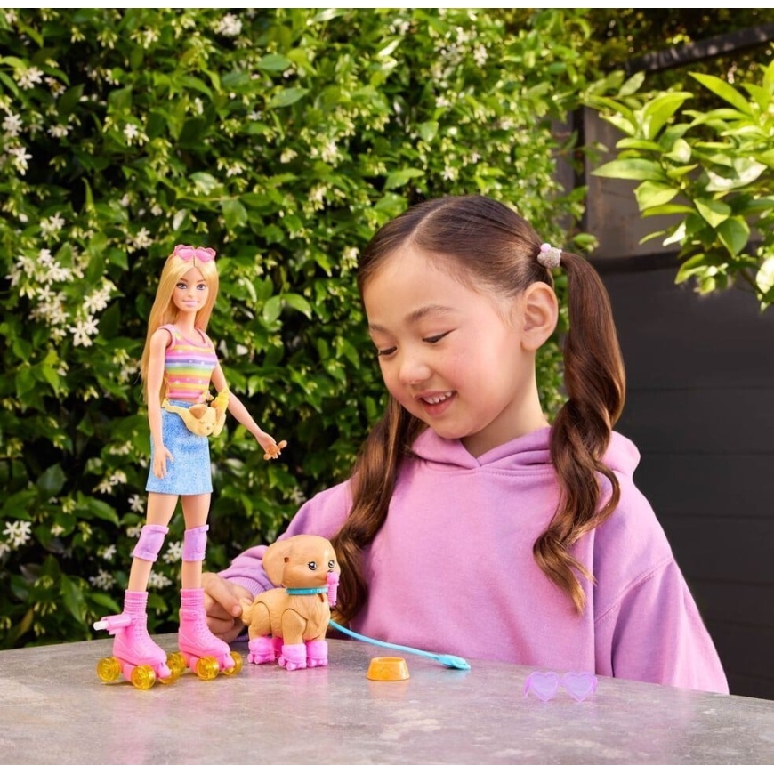 Barbie Pets, ruļļslidojoša veidņu lelle un mājdzīvnieks – 4
