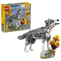 LEGO CREATOR 3 IN 1 31393 Miško Gyvūnai: Pilkas Vilkas LEGO CREATOR 3 IN 1 31393 Miško Gyvūnai: Pilkas Vilkas