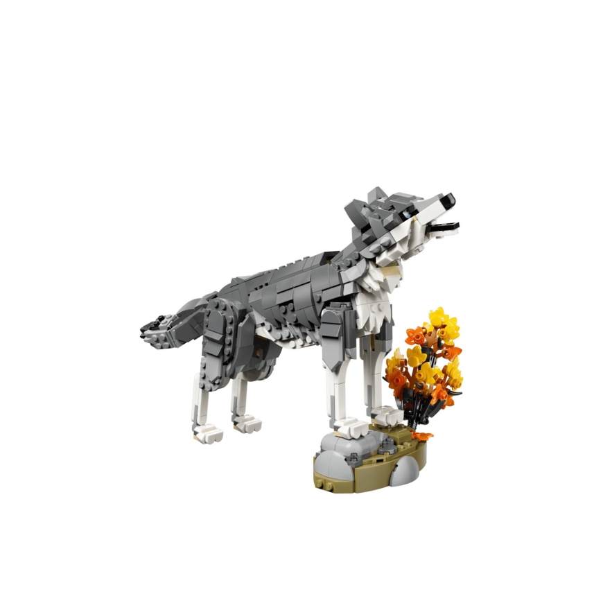 LEGO CREATOR 3 IN 1 31393 Metsäeläimet: Harmaa Susi – 3