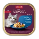 ANIMONDA Vom Feinsten Adult в желе с курицей и лососем - влажный корм для кошек - 85 г