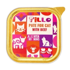 TILLO Pate veiseliha - niiske kassitoit - 100g
