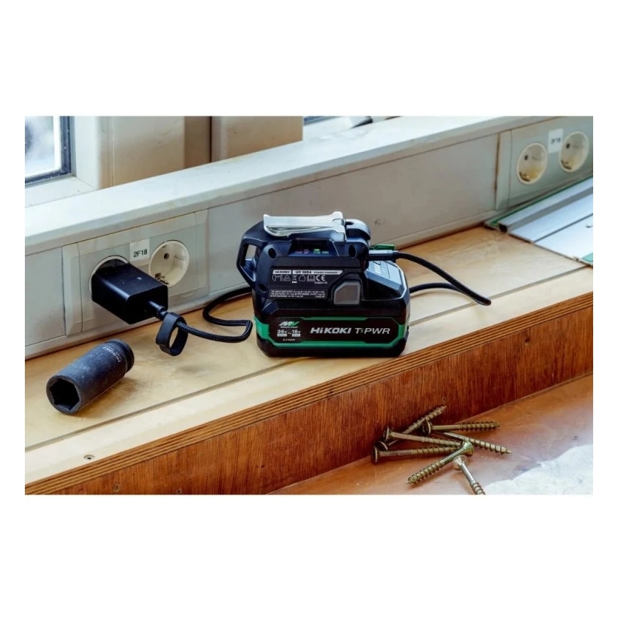 Зарядное устройство HIKOKI UC18DAW4Z Multi Volt 14,4/18V – 2