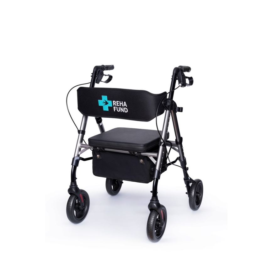 REHAFUND Marsylia Four-Wheel Walker RF-617/G, Graphite