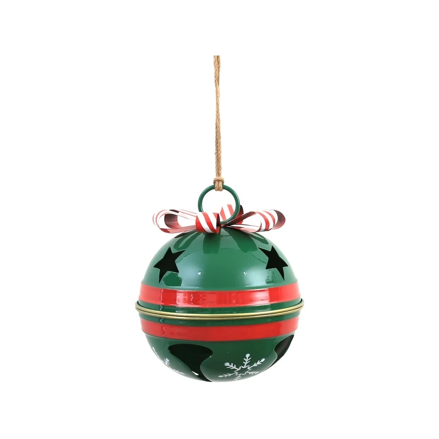 Mondex Since 1986 SANTA LILA Metāla Ziemassvētku dekorācija 24,5x24,5x28,5cm