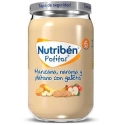 Nutribén Õun, apelsin, banaan, banaan ja küpsise beebi toit 235g Nutribén Õun, apelsin, banaan, banaan ja küpsise beebi toit 235g