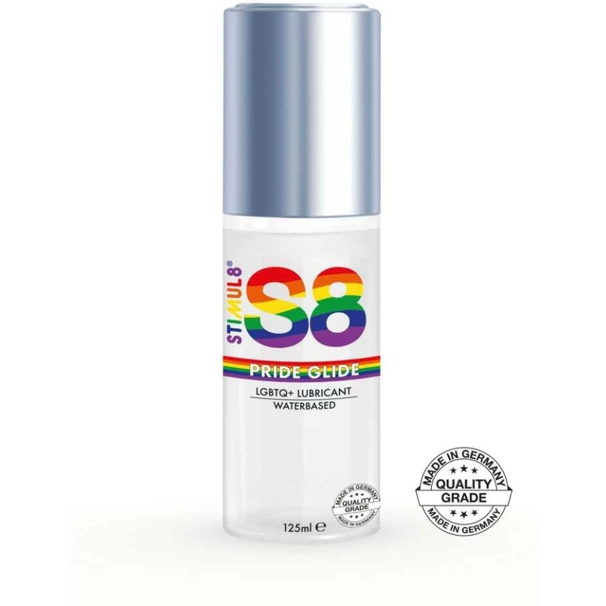 Stimul8 S8 S8 WB Pride Glide Lube 125ml Natural