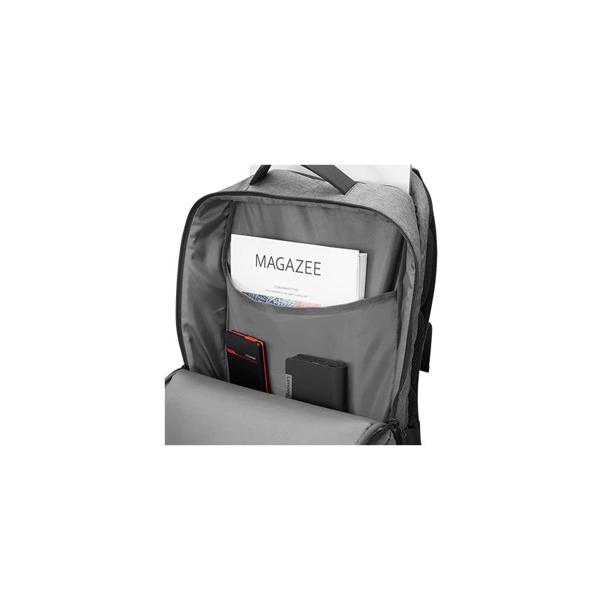 Lenovo 4X40X54260 knyginio kompiuterio dėklas 43,9 cm (17.3") Kuprinė Anglies, Pilka – 5
