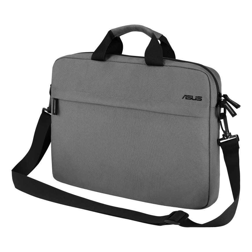 ASUS AC1600 Carry Bag 40.6 cm (16") Messenger case Grey, Almond – 2