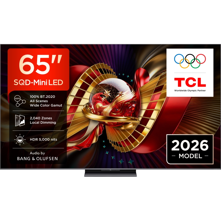 TCL 65" C8L – 4K SQD Mini-LED Google TV